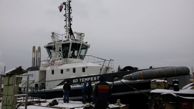 Nowoczesny holownik ze stoczni Safe już gotowy (foto, wideo) - GospodarkaMorska.pl