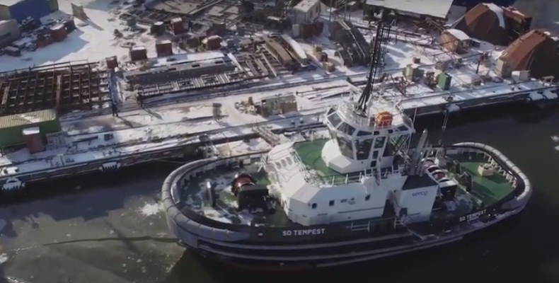 Nowoczesny holownik ze stoczni Safe wypłynął z Gdańska - GospodarkaMorska.pl