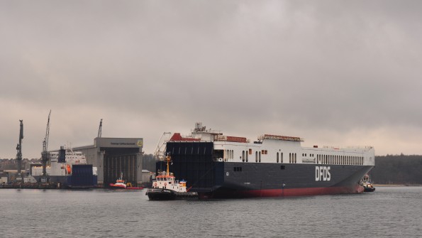 Pierwszy z nowych statków ro-ro dla DFDS został zwodowany - GospodarkaMorska.pl