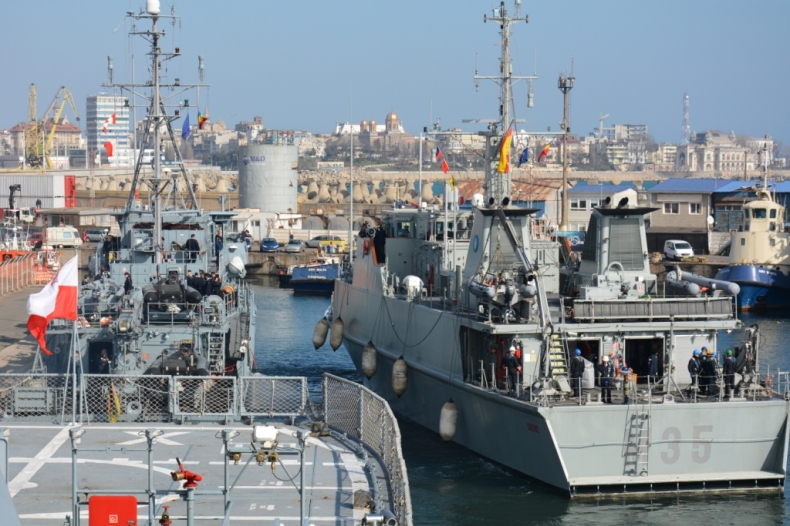 Posejdon 2017 - okręty wyszły na morze - GospodarkaMorska.pl