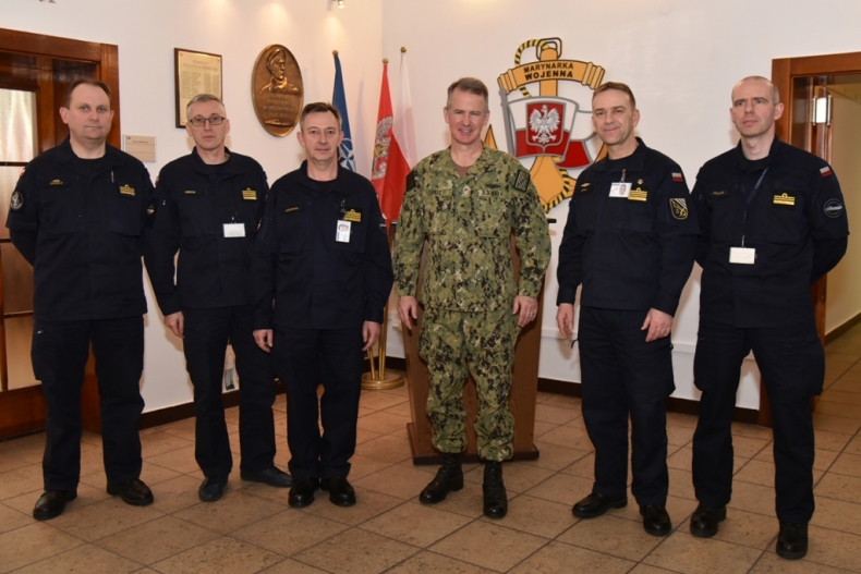 Admirał Matt Zirkle z wizytą w 3. Flotylli Okrętów - GospodarkaMorska.pl