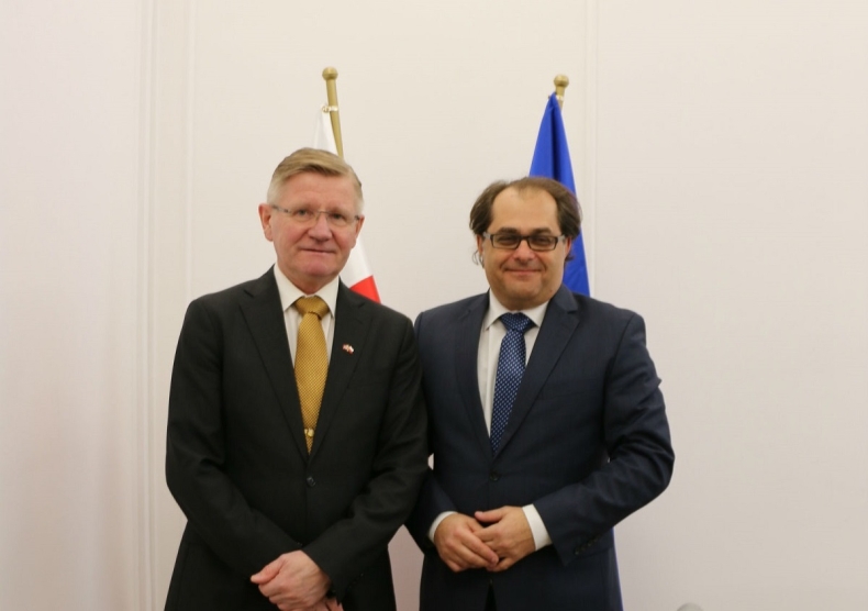 Ambasador Norwegii z wizytą w MGMiŻŚ - GospodarkaMorska.pl