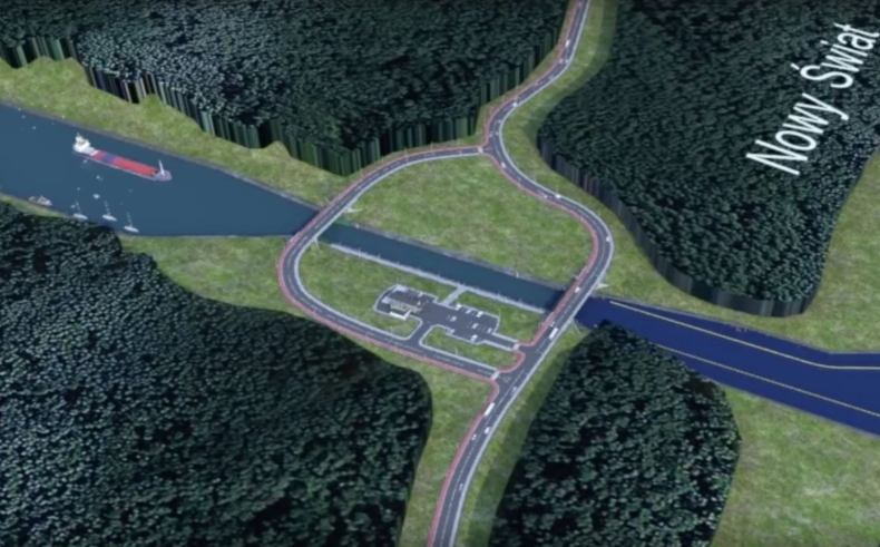 W przyszłym roku ma ruszyć budowa kanału żeglugowego przez Mierzeję Wiślaną - GospodarkaMorska.pl