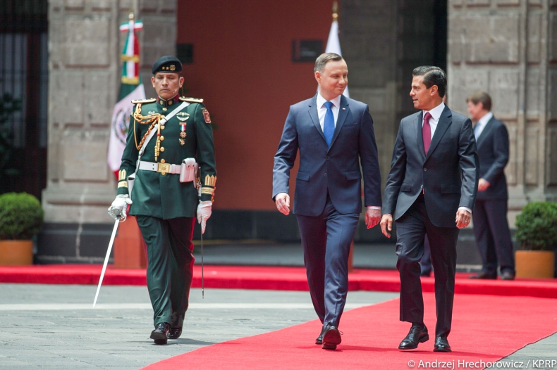Prezydent: W Meksyku widzimy szansę na rozwój dla polskiego biznesu - GospodarkaMorska.pl