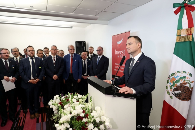 Prezydent RP: biuro handlowe w Meksyku będzie służyło polskim przedsiębiorcom - GospodarkaMorska.pl