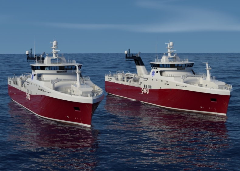 Ze stoczni Crist wypłynął kolejny częściowo wyposażony trawler - GospodarkaMorska.pl