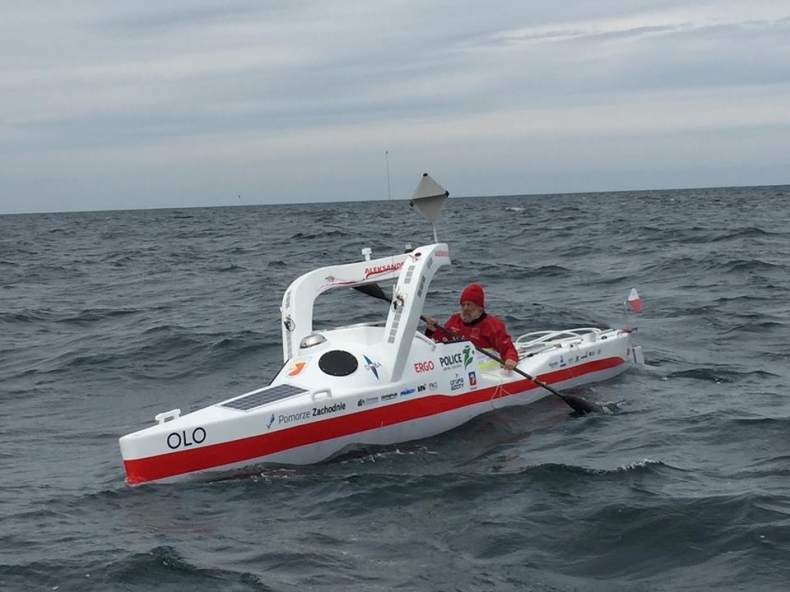 Kajakarz Aleksander Doba: Uciec jak najdalej od brzegu - GospodarkaMorska.pl