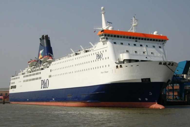 Pride of Bruges z poważną usterką. P&O Ferries musiało pilnie szukać innego rozwiązania - GospodarkaMorska.pl