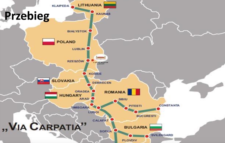 Cała trasa Via Carpatia na terenie Polski ma być gotowa do 2025 r. - GospodarkaMorska.pl