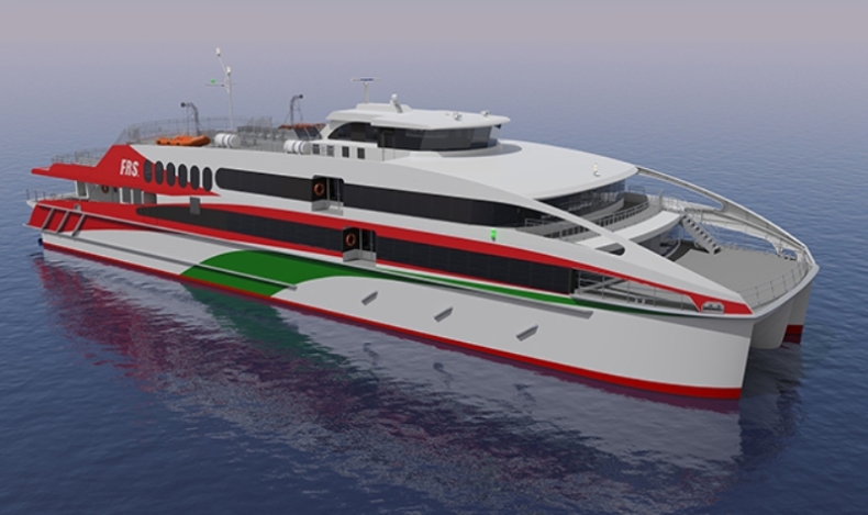 Supernowoczesny prom dla FRS z silnikami od MTU - GospodarkaMorska.pl