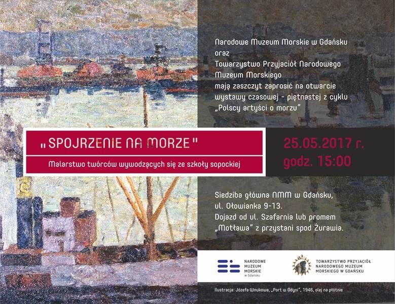 „Spojrzenie na morze. Malarstwo twórców wywodzących się ze szkoły sopockiej”, XV wystawa z cyklu „Polscy artyści o morzu” - GospodarkaMorska.pl