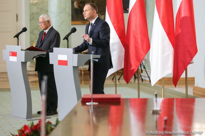 Prezydent: We współpracy z Singapurem drzemie ogromny potencjał - GospodarkaMorska.pl