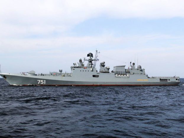 Rosyjskie okręty ostrzelały rakietami obiekty IS w rejonie Palmiry w Syrii - GospodarkaMorska.pl