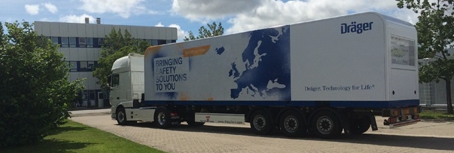 Mobilny showroom Dräger do dyspozycji od 21 do 30 czerwca - GospodarkaMorska.pl