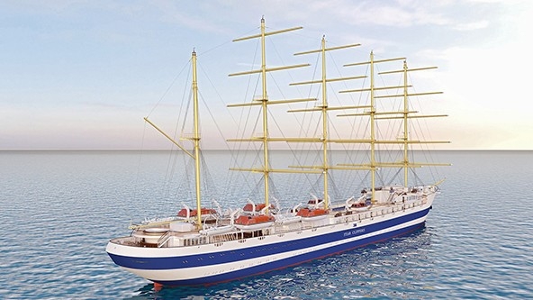 Największy żaglowiec świata „od Chorenia” za kilka dni będzie na wodzie - GospodarkaMorska.pl