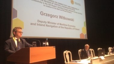Grzegorz Witkowski w Mińsku wziął udział w ministerialnym spotkaniu Inicjatyw Środkowoeuropejskich - GospodarkaMorska.pl