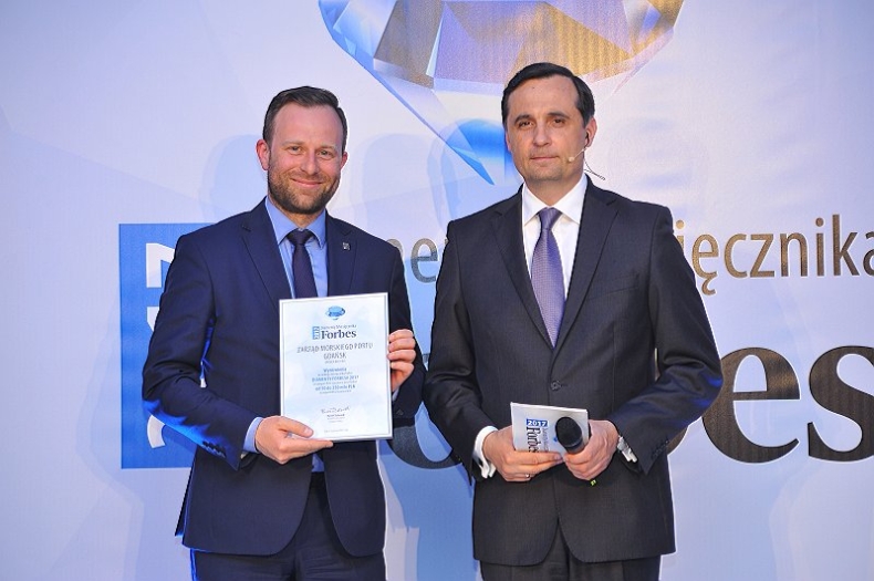 Zarząd Morskiego Portu Gdańsk S.A. w rankingu najdynamiczniejszych firm Polski - GospodarkaMorska.pl