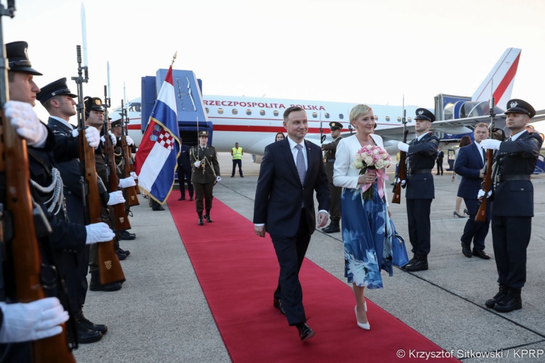 Prezydent Duda rozpoczął wizytę w Chorwacji - GospodarkaMorska.pl