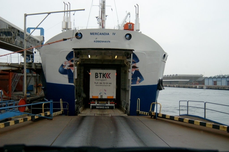 Ruch towarowy na trasie Helsingborg-Helsingör wciąż rośnie - GospodarkaMorska.pl