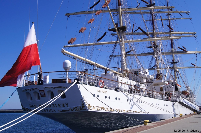 Dar Młodzieży otrzyma nową banderę. Od prezydenta Bydgoszczy - GospodarkaMorska.pl