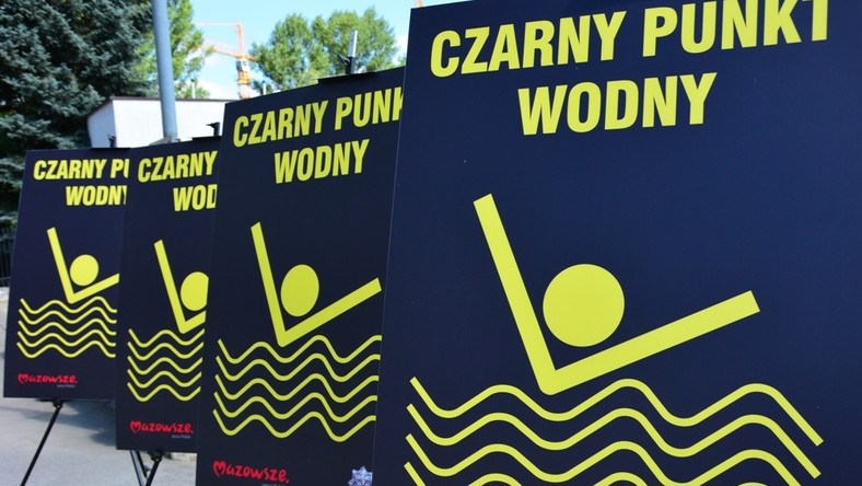 Osiem nowych „czarnych punktów” wodnych na Mazowszu - GospodarkaMorska.pl