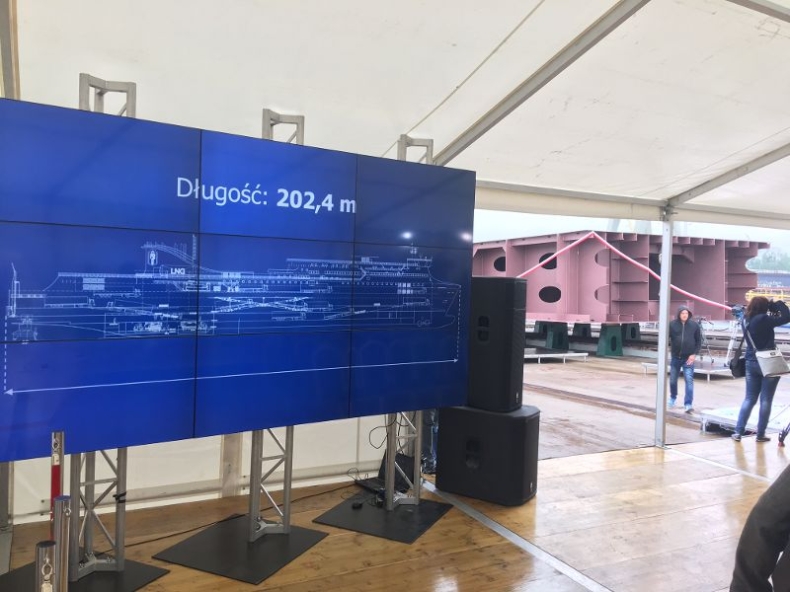 Prezydent o położeniu stępki pod nowy prom dla PŻB: to symboliczny moment - GospodarkaMorska.pl