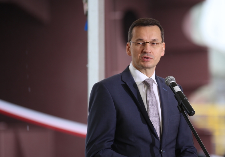 Morawiecki: przyjechaliśmy do Szczecina, by dać nadzieję na rozwój Stoczni Szczecińskiej - GospodarkaMorska.pl