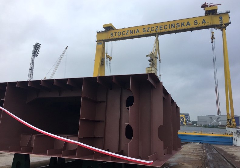 Montwiłł: Położenie stępki w szczecińskiej stoczni to milowy krok polskiego przemysłu morskiego - GospodarkaMorska.pl