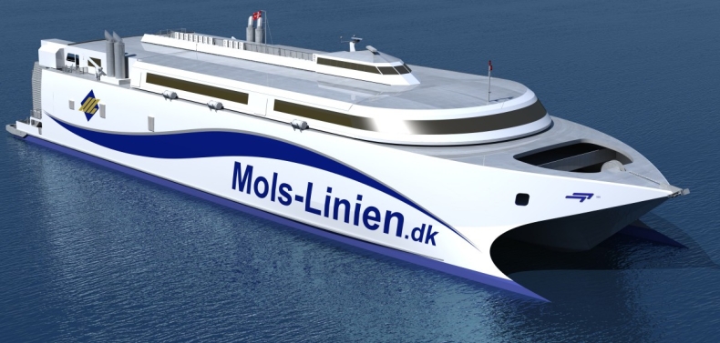 Nowy prom Molslinjen przygotowany na transport pojazdów modułowych - GospodarkaMorska.pl