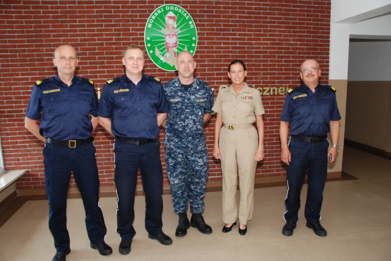 Attaché Morski USA z wizytą w MOSG - GospodarkaMorska.pl