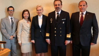 Anna Moskwa spotkała się z Patricią Salas – ambasador Argentyny w Polsce - GospodarkaMorska.pl