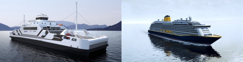 Nowe projekty od Neltona: prom i wycieczkowiec - GospodarkaMorska.pl