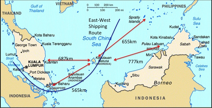 Indonezja zmienia nazwę części Morza Południowochińskiego - GospodarkaMorska.pl
