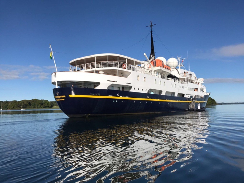 Najkrótszy awizowany na ten sezon wycieczkowiec zawinął do Gdańska - GospodarkaMorska.pl