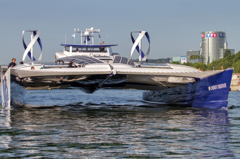 Samowystarczalna energetycznie łódź wodorowa w rejsie dookoła świata - GospodarkaMorska.pl