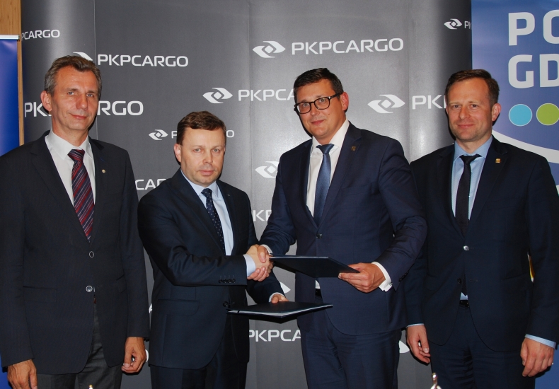 PKP CARGO i Port Gdańsk na kolejnym etapie realizacji idei Trójmorza - GospodarkaMorska.pl