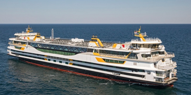 Nowoczesny prom w barwach Teso już... na gazie! Perła na europejskim rynku - GospodarkaMorska.pl