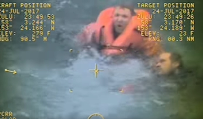 Co za akcja. Kapitan okrzyknięty bohaterem (wideo) - GospodarkaMorska.pl