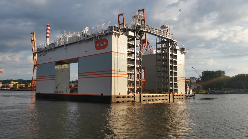 Najnowocześniejszy na świecie w pełni automatyczny system balastowania doku pływającego powstał w gdyńskiej stoczni - GospodarkaMorska.pl