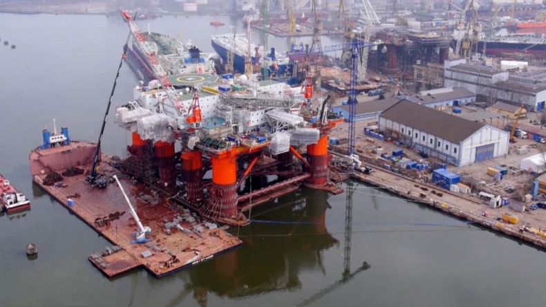 DNV GL przeprowadziła pierwszą inspekcję offshore na platformie przebudowanej w Polsce (wideo) - GospodarkaMorska.pl