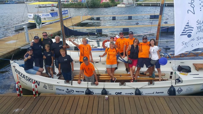 Szczecin: Niewidoma załoga ze Śląska ustanowiła rekord Polski - GospodarkaMorska.pl