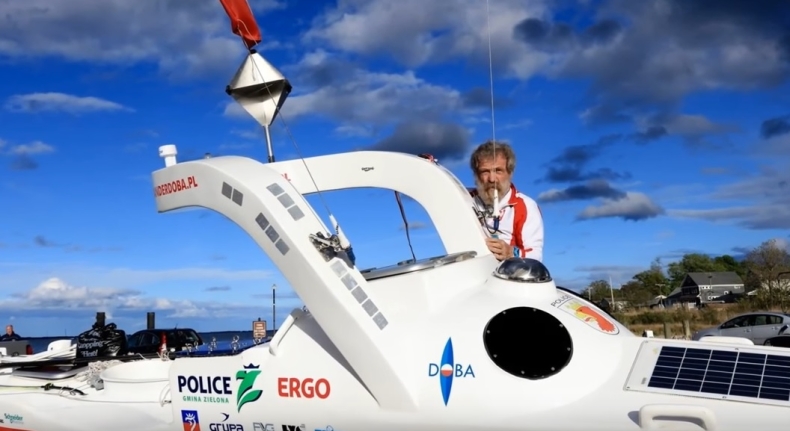 Aleksander Doba zaprasza na... bankiet z okazji pokonania kajakiem 100 000 km - GospodarkaMorska.pl
