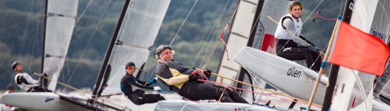 MŚ katamaranów – prowadzą Australijczycy, Surowiec czwarty w Sopocie - GospodarkaMorska.pl