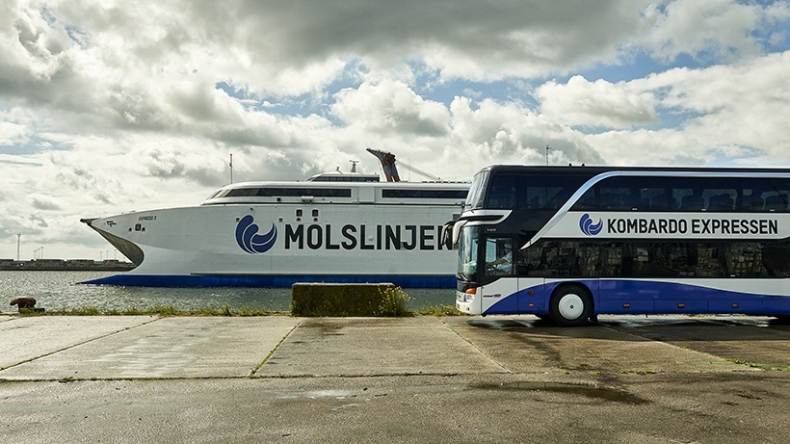 Molslinjen wspomaga się autobusami - GospodarkaMorska.pl