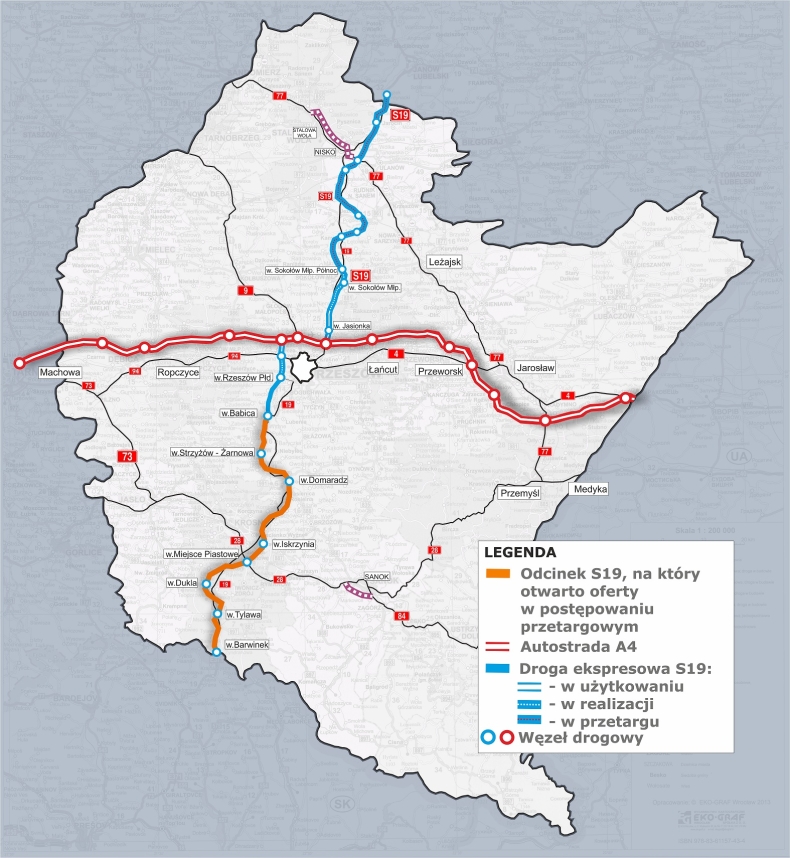 Podkarpackie: Przesunięto kolejny termin w przetargu na budowę S19 - GospodarkaMorska.pl