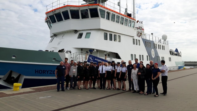 Sierpniowa podróż pilotażowa statku „Horyzont II” - GospodarkaMorska.pl