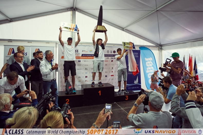 MŚ katamaranów – triumf Brewina w Sopocie, Bendyk z Surowcem na podium - GospodarkaMorska.pl