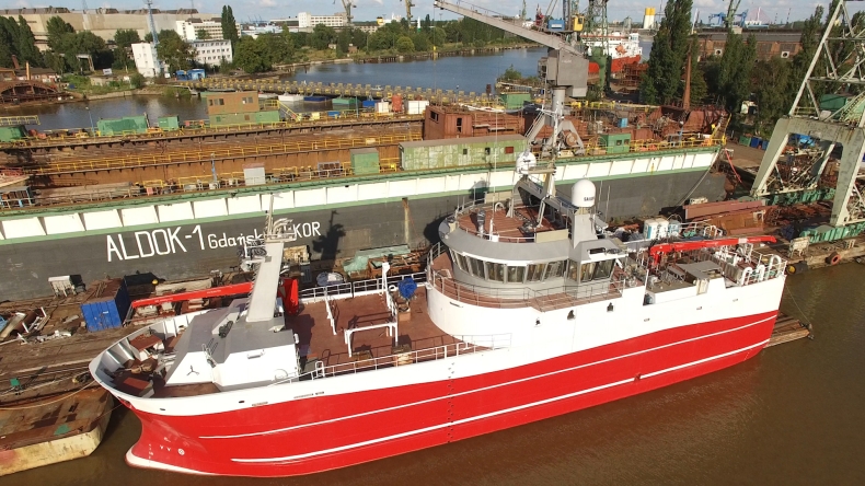 W stoczni ALKOR trwa przebudowa nietypowej jednostki dla islandzkiego armatora. Byliśmy na pokładzie (foto, wideo) - GospodarkaMorska.pl