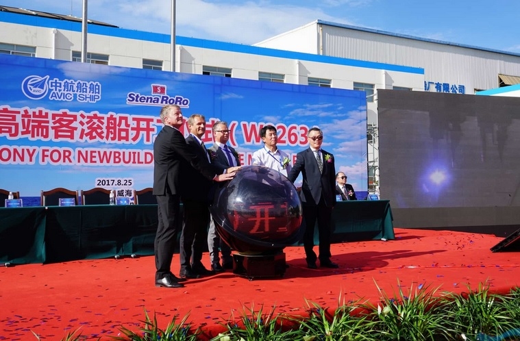 Stena Line rozpoczęła budowę nowych statków - GospodarkaMorska.pl