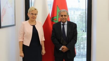 Ambasador Królestwa Maroka z wizytą w MGMiŻŚ - GospodarkaMorska.pl